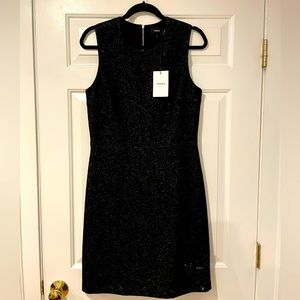 Theory LBD - size 10 heathered gray, sleeveless shell dress No longer has tag.